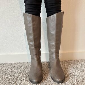 Sam Edelman Women's Grey Penny Riding Boots size 9